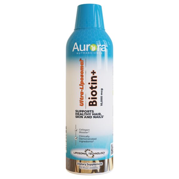 Version 1.0.0 Frasco frontal de Biotina liposomal con colágeno