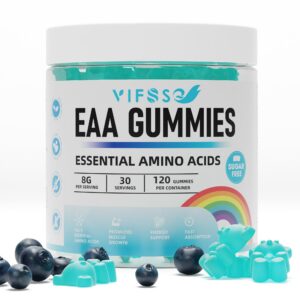 Gomitas EAA BCAA VIFSSG etiqueta frontal