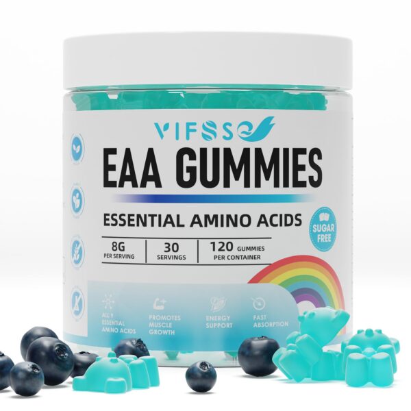 Version 1.0.0 Gomitas EAA BCAA VIFSSG etiqueta frontal