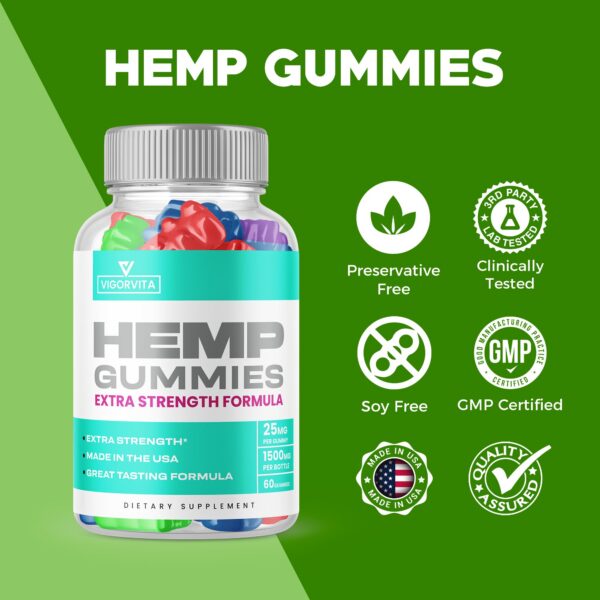 Vigorvita gomitas - empaque lateral