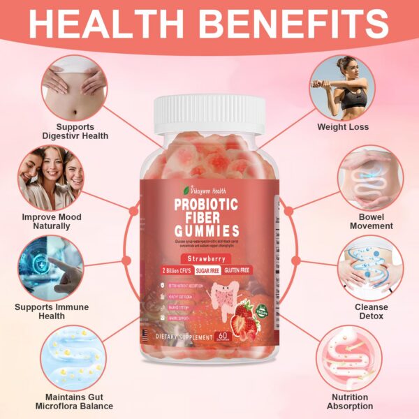 Etiqueta Vikaywoo Probioticas Fibra