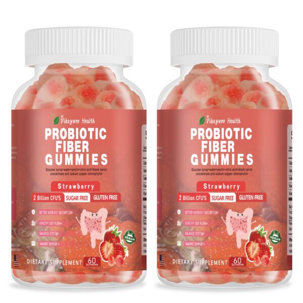 Frasco Vikaywoo Gominolas Probióticas con Fibra