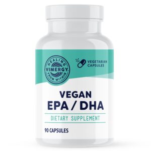 Vimergy EPA/DHA algal frasco etiqueta