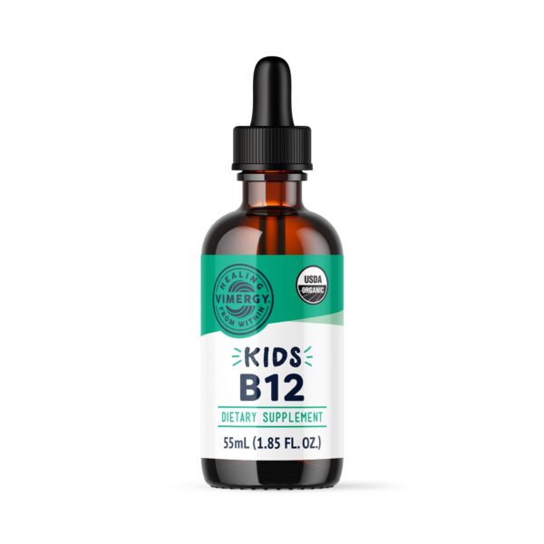 Vimergy Kids vitamina b12 liquido organico frasco 55ml