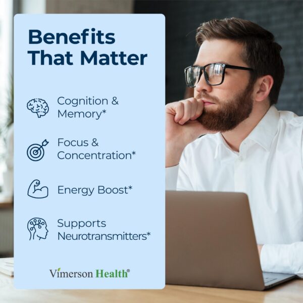Etiqueta del producto Vimerson Health nootrópico