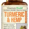 Vimerson Health suplemento cúrcuma cáñamo cápsulas frasco principal