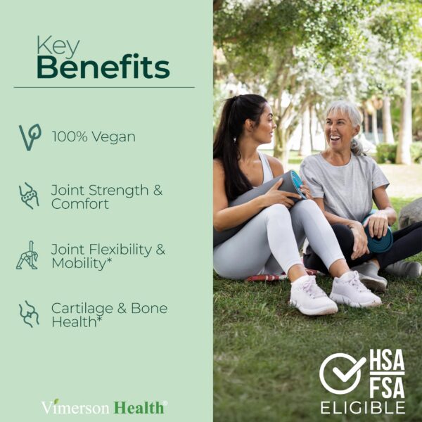 Version 1.0.0 Vimerson Health glucosamina condroitina frasco etiqueta