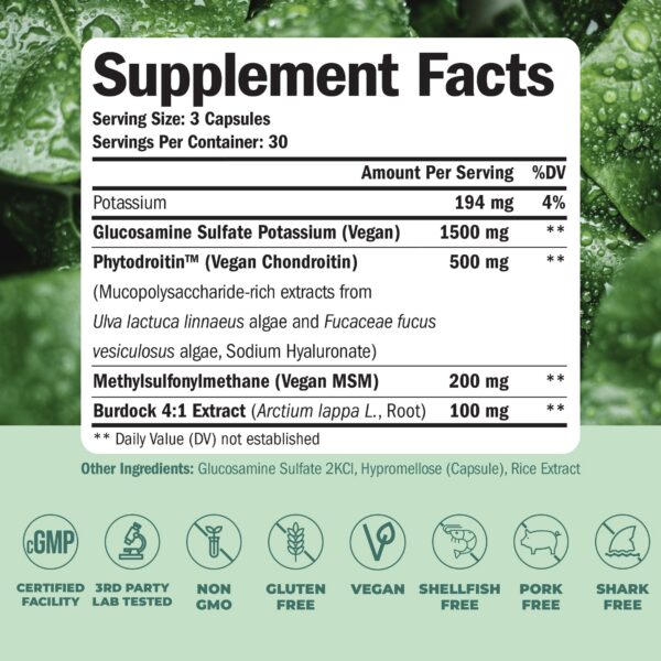 Vimerson Health formula ingredientes en etiqueta