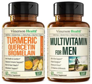 Version 1.0.0 Botella Vimerson Health Quercetina con Bromelina y Curcumina