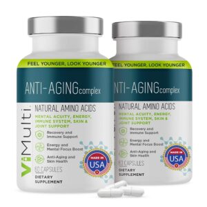 Frasco de vimulti aminoácidos anti-envejecimiento