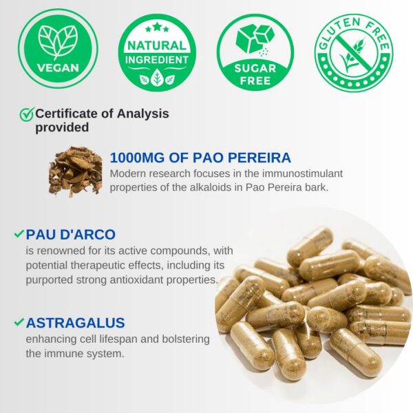 VINATURA cápsulas apoyo sistema inmune con Astragalus