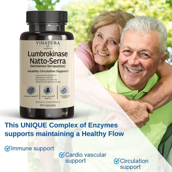 Frasco de suplemento VINATURA con cápsulas