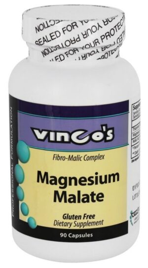 Version 1.0.0 Vinco Magnesio Malato capsulas frasco