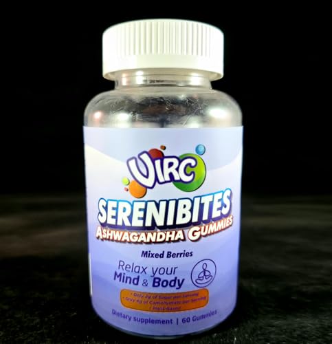 Version 1.0.0 VIRC Gomitas Ashwagandha producto para energía y estrés