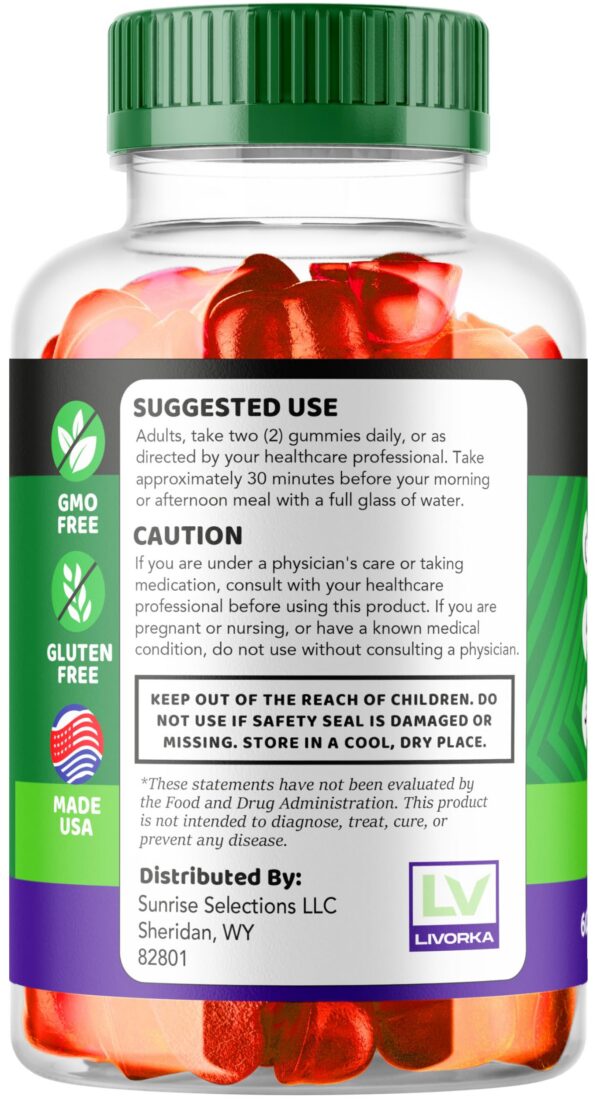 VirilPlex XL gomitas naturales LIVORKA 300 unidades