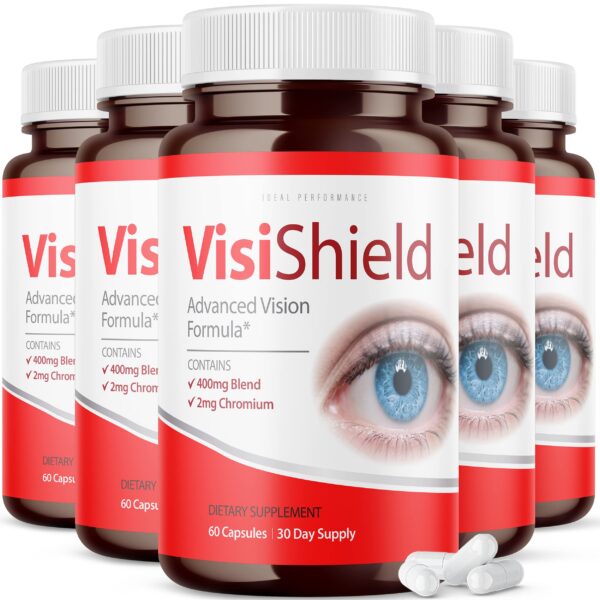 Visishield cápsulas frente al empaque