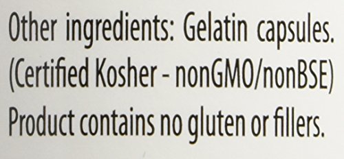 Vista cercana de cápsulas de suplemento de alga Modifilan