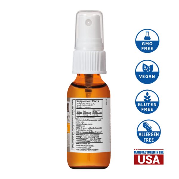 Version 1.0.0 Vista frontal del envase Argentyn 23 plata bioactiva 1oz