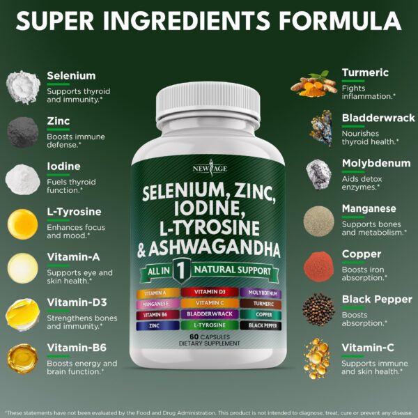 Etiqueta del producto NEW AGE