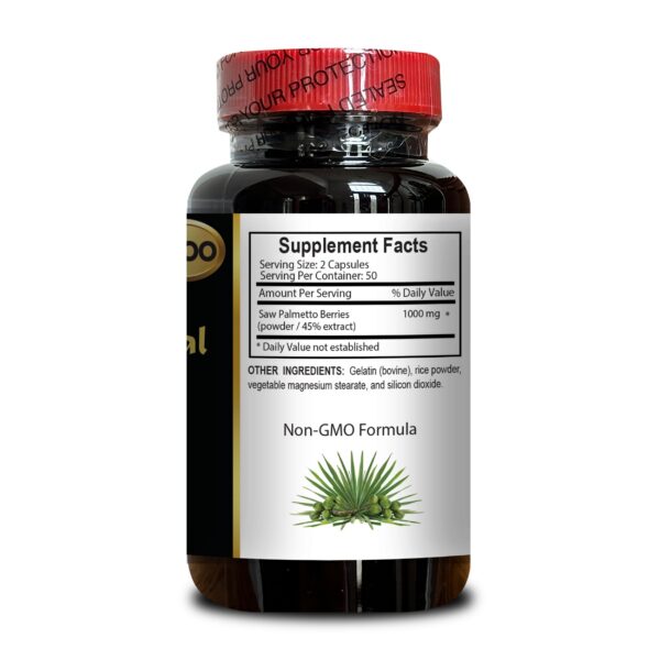 Version 1.0.0 Presentación y etiquetas del suplemento de Serenoa Repens