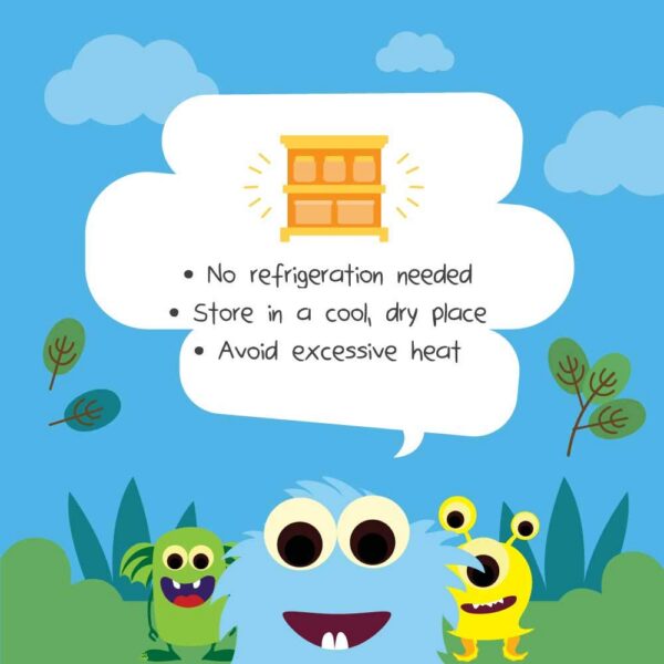 Vista lateral caja probióticos para niños Intelligent Labs