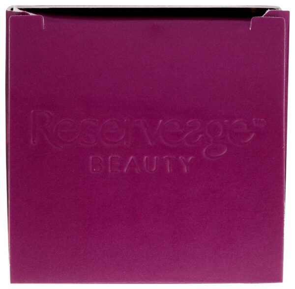 Vista lateral del envase de Resveratrol