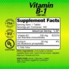 Version 1.0.0 Vista lateral envase vitamina B-1 100 mg ALFA VITAMINS
