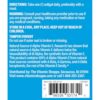 Vista lateral envase Vitamina E The Vitamin Shoppe 120 cápsulas