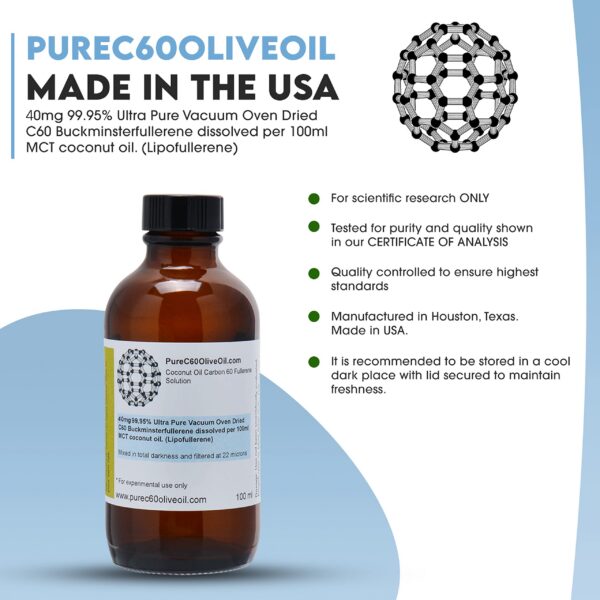 Frasco y etiqueta lateral