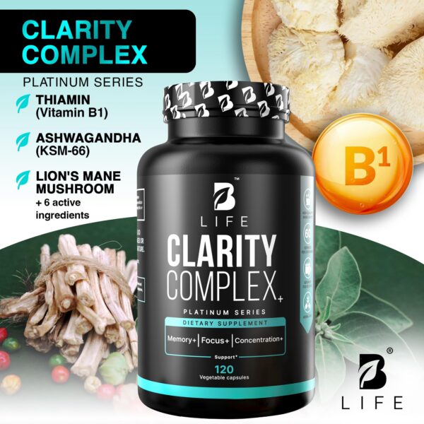 Version 1.0.0 Vista lateral del frasco de Lion’s Mane