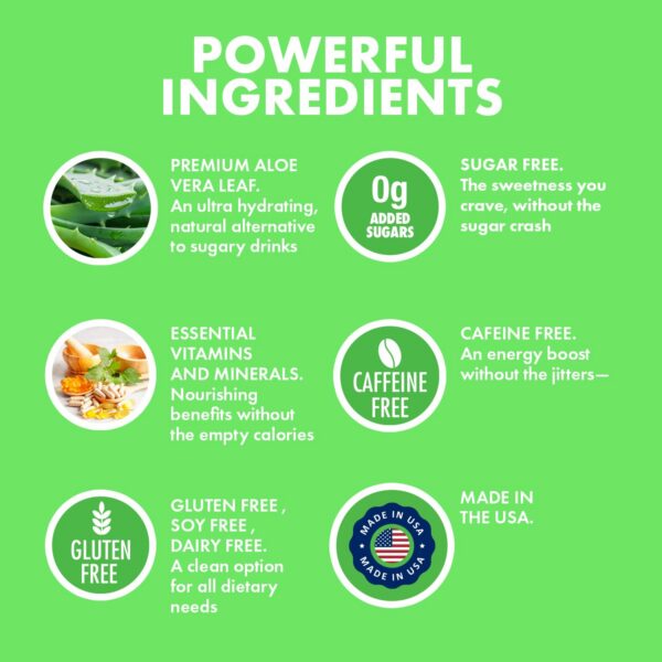 Bebida preparada con aloe vera Yes You Can sabor mango