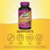 Vista lateral multivitaminas Nature's Way Alive mujeres mayores 50