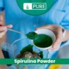 Vista lateral paquete Pure Original Ingredients espirulina polvo