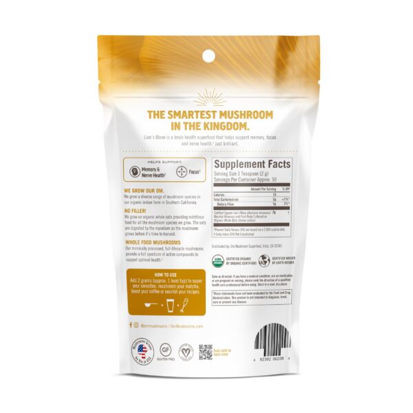 Suplemento de proteína y hongos para salud vibrante