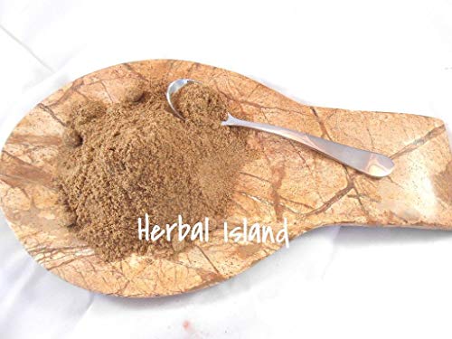 Vista lateral polvo semillas cardo mariano Herbal Island