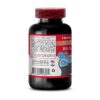 Vista lateral suplemento de Ginkgo biloba para función cerebral