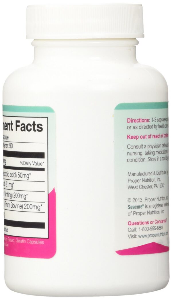 Version 1.0.0 Vista lateral suplemento SeaVive 90 cápsulas