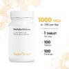 Vista lateral suplemento Supersmart metilcobalamina B12 1000mcg