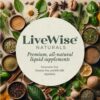 Vista lateral bote Vitamina D3 K2 Live Wise Naturals