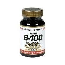 VIT B-100 Complex tabletas Windmill frasco