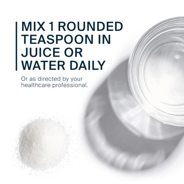 Envase con polvo glicina en interior