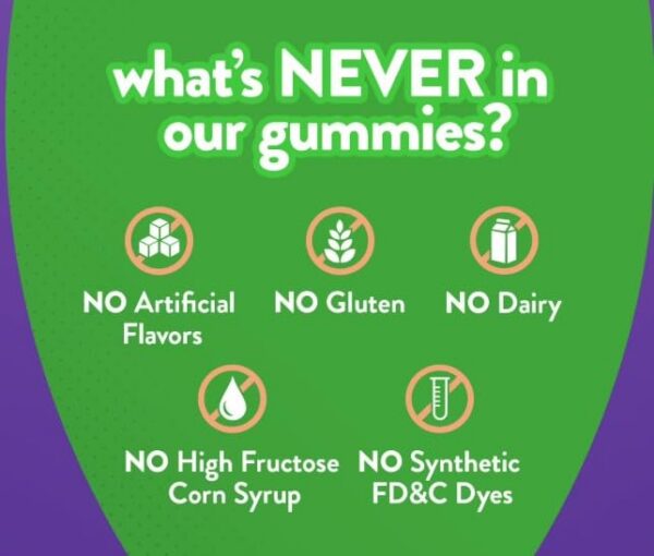 Primer plano de gomitas sabor baya