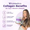 Etiqueta lateral VitaMedica Collagen Peptides