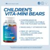 Etiqueta frontal Vita-Mini Bears