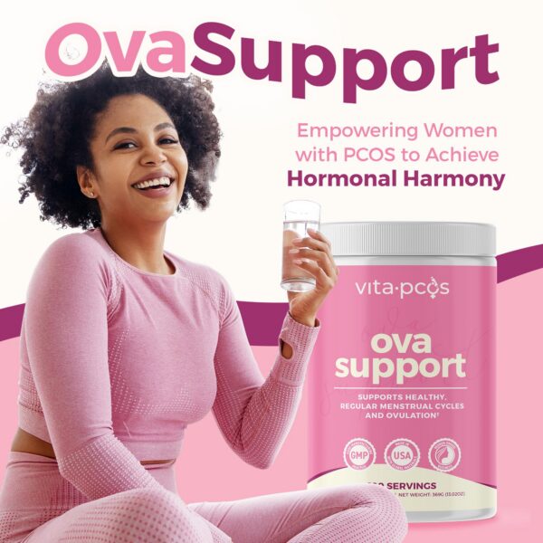 Etiqueta y logotipo del envase VITA-PCOS