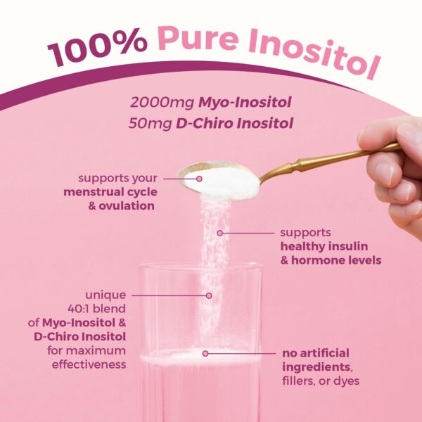 Muestra de mezcla del polvo en un vaso