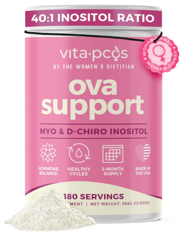 Frente del envase VITA-PCOS polvo de inositol 40:1