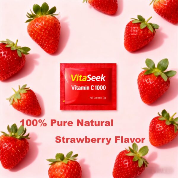 Frasco de VitaSeek con tapa