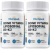 Frasco Vita Spark D3 K2 liposomal mini softgels