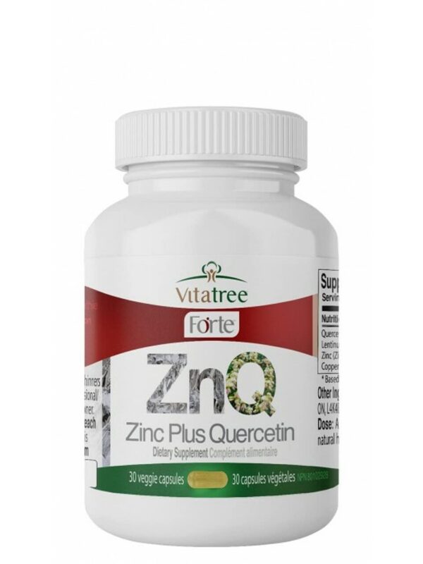 Frasco Zinc Plus Quercetin VitaTree